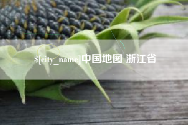 南充中国地图 浙江省