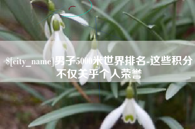 南充男子5000米世界排名-这些积分不仅关乎个人荣誉