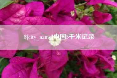 南充中国5千米记录
