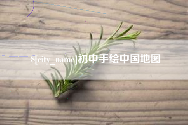 南充初中手绘中国地图