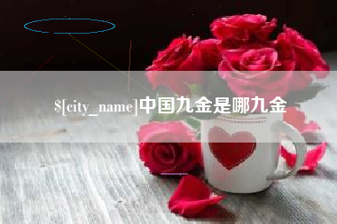 南充中国九金是哪九金