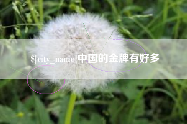 南充中国的金牌有好多