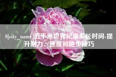 南充五千米世界纪录多长时间-提升耐力、速度和跑步技巧