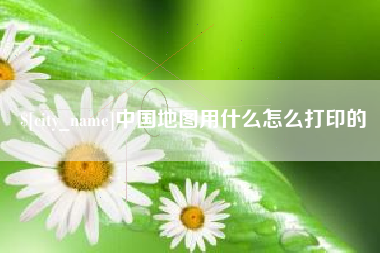 南充中国地图用什么怎么打印的