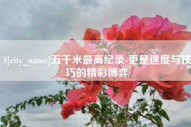 南充五千米最高纪录-更是速度与技巧的精彩博弈