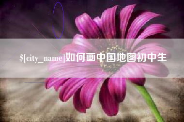 南充如何画中国地图初中生