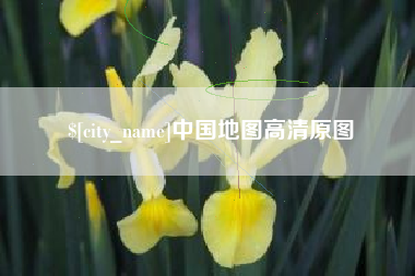 南充中国地图高清原图