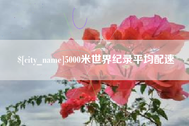 南充5000米世界纪录平均配速