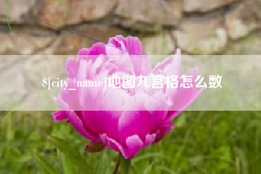 南充地图九宫格怎么数