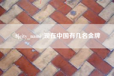 南充现在中国有几名金牌