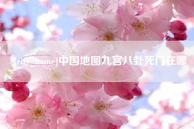 南充中国地图九宫八卦死门在哪