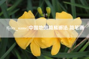南充中国地图简易画法 简笔画