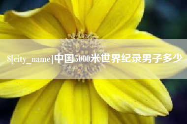 南充中国5000米世界纪录男子多少