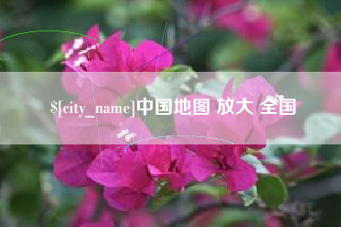 南充中国地图 放大 全国