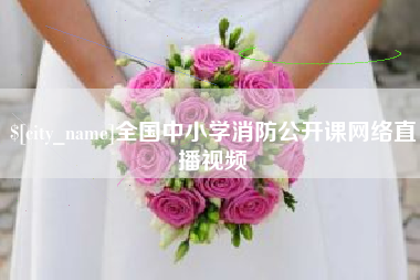 南充全国中小学消防公开课网络直播视频