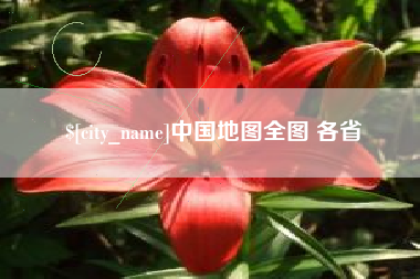 南充中国地图全图 各省