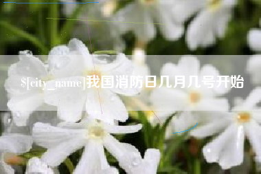 南充我国消防日几月几号开始