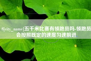 南充五千米比赛有领跑员吗-领跑员会按照既定的速度匀速前进
