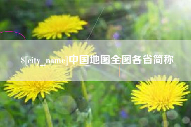 南充中国地图全图各省简称