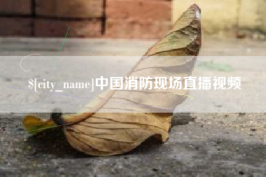 南充中国消防现场直播视频