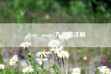 南充九宫格详解
