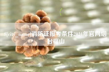 南充消防证报考条件2024年官网烟台福山